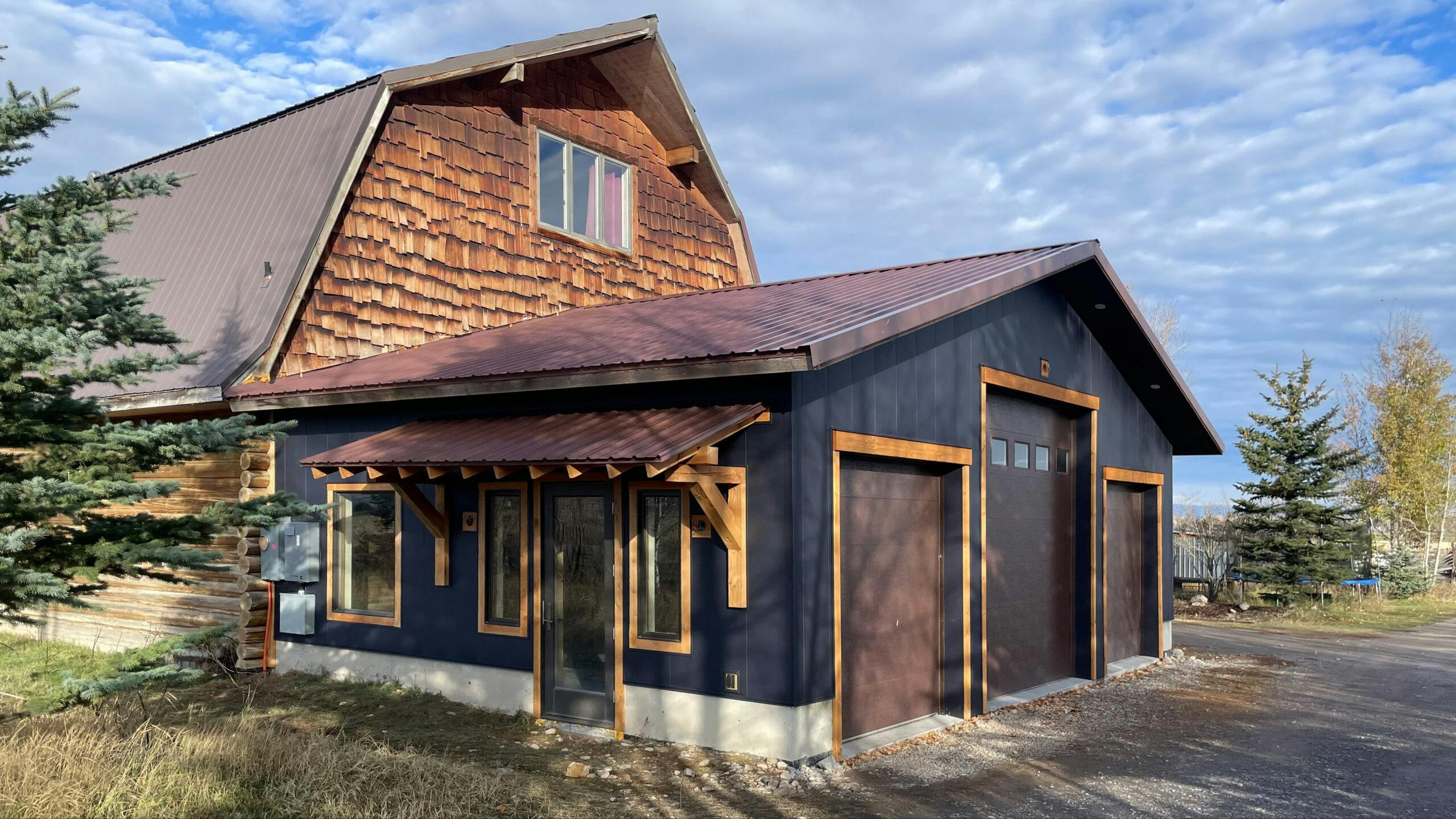 LEED-certified sustainable building in Teton Valley, Idaho